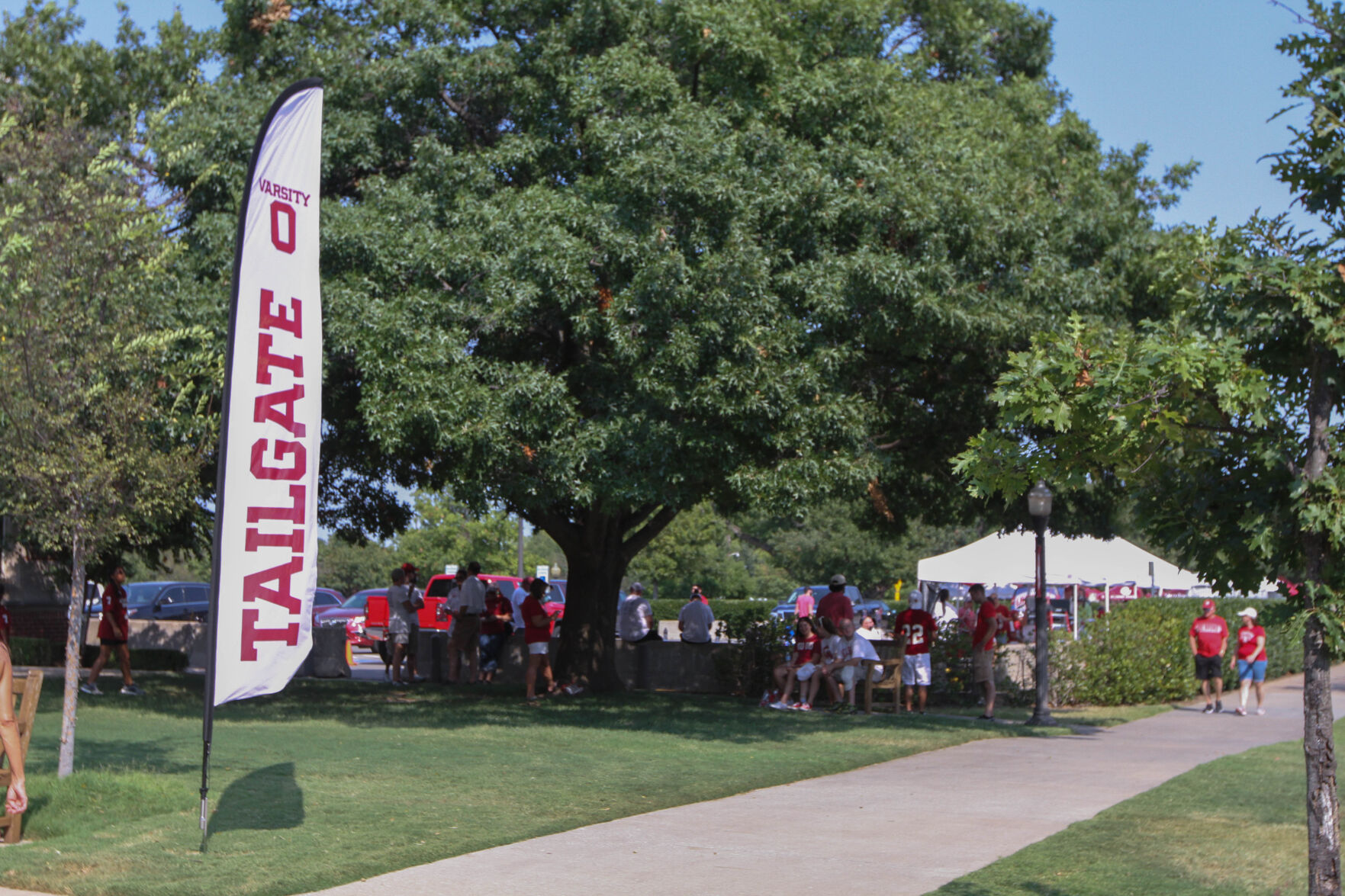 Tailgaters at Party at the Palace